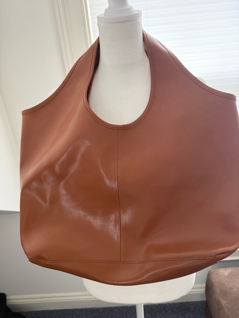 SEE by Chloe Brown Women’s Tote Bag with Strap Charm - Picture 4 of 4